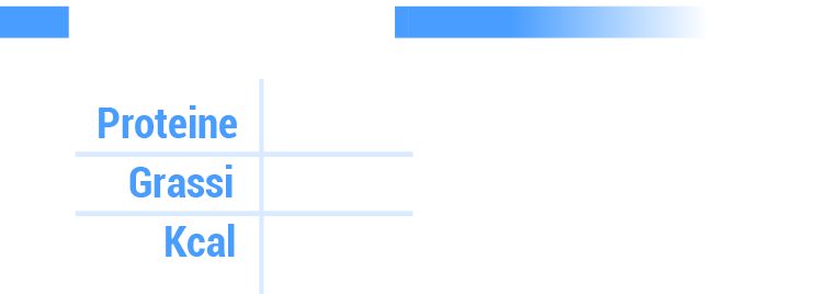 Tabella dei valori nutrizionali dei croccantini Barkin Fish: 24% proteine, 14% grassi, 3920 Kcal/kg.